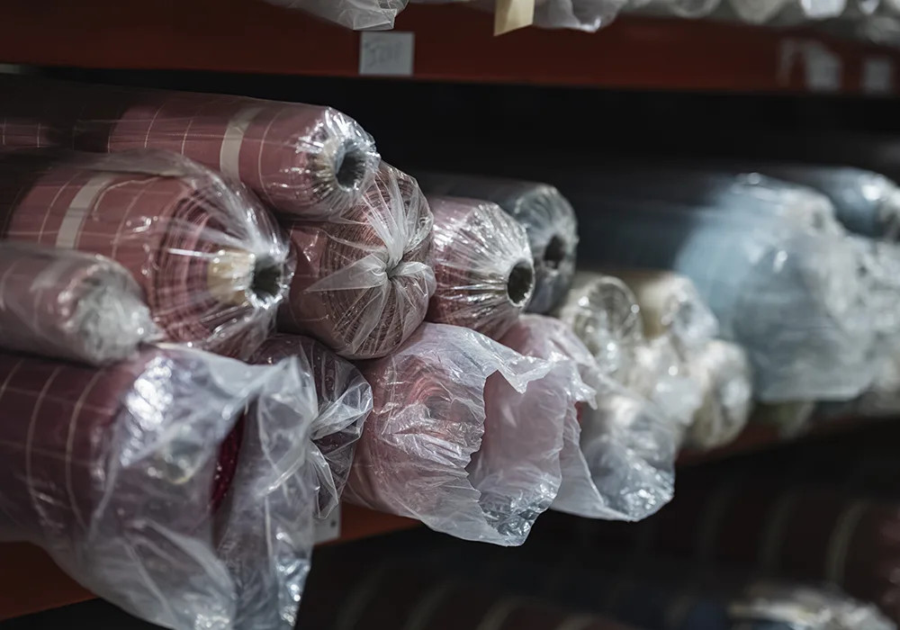 Luxury Fabric Leather and Wallpaper Warehouse Storage and Distribution