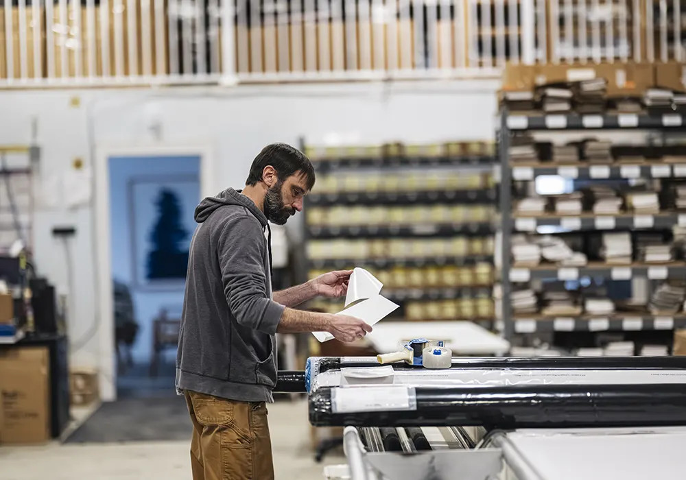 Luxury Interior Fabric Leathers and Wallpaper Order Fulfillment