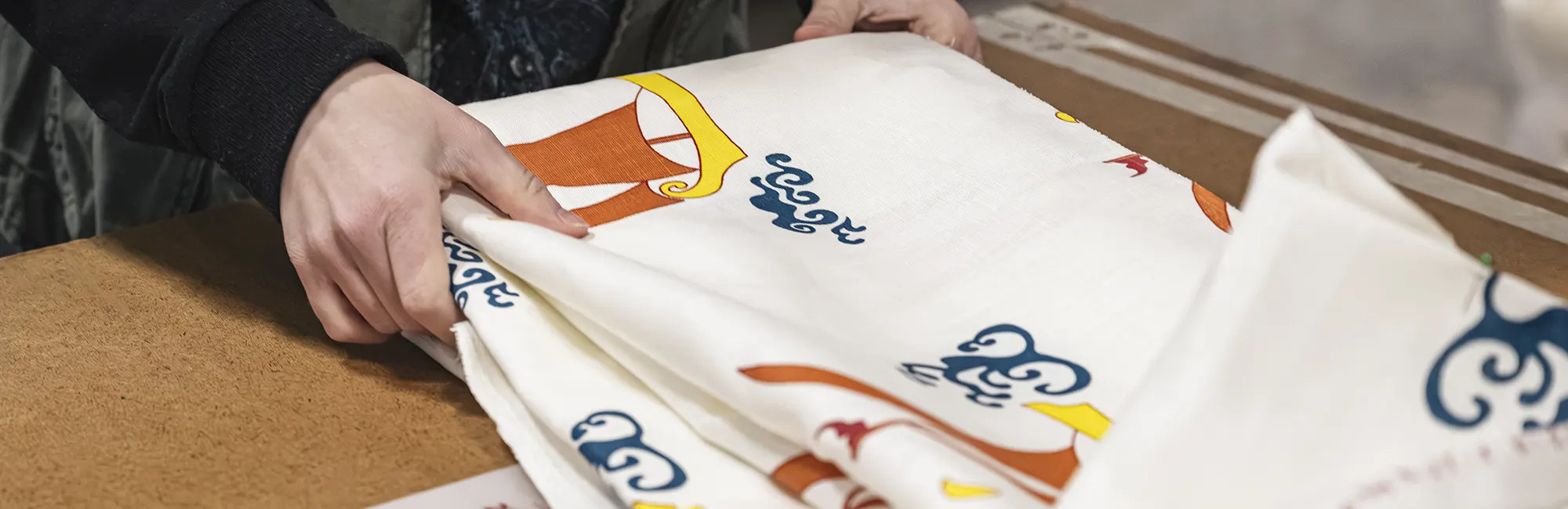 Printed Textile Sample Making for Interior Design Trade